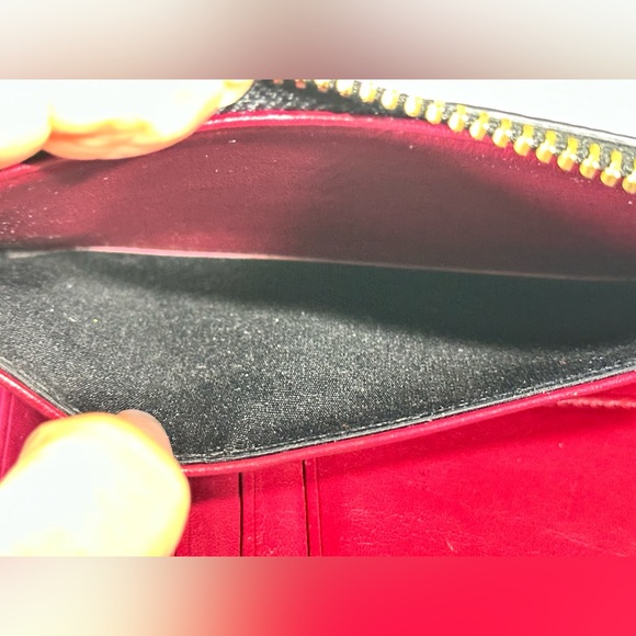 MARC JACOBS Gothan City Continental Leather Bifold Wallet Perfect Conditions. - Picture 13 of 16